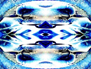 Photography titled "Ice 81b5" by Ken Lerner, Original Artwork, Digital Photography