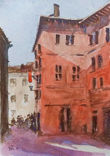 제목이 "When The Afternoon…"인 미술작품 Leo Budhi로, 원작, 수채화