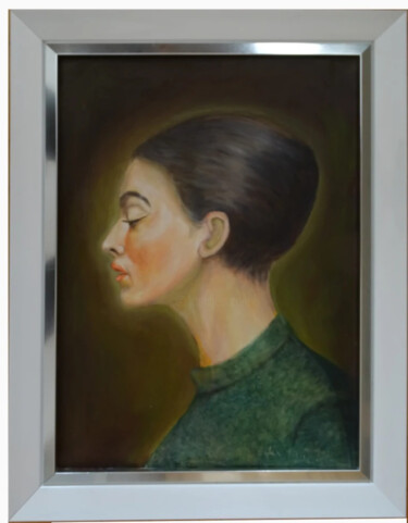 Painting titled "Natalia" by Tadeusz, Władysław Dylak, Original Artwork, Oil