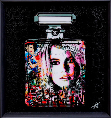 "Bottle Magic Snow W…" başlıklı Heykel Fred Meurice tarafından, Orijinal sanat, Rezine