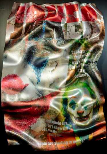 제목이 "Joker Magazine Cover"인 미술작품 Floyd Douglas로, 원작, 수지