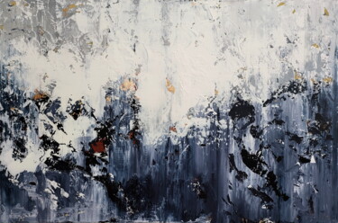绘画 标题为“Abstract 2543” 由Alex Senchenko, 原创艺术品, 丙烯 安装在木质担架架上