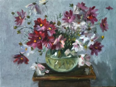 "Country flowers" başlıklı Tablo Marina Gavrilova tarafından, Orijinal sanat, Petrol