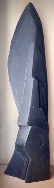 Sculpture intitulée "Hardoise" par Marc Chauvin, Œuvre d'art originale, Pierre