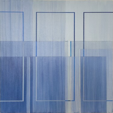 Peinture intitulée "Esprit de géométrie…" par Thierry Wurmser, Œuvre d'art originale, Acrylique