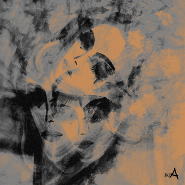 Digital Arts titled "Girl and dreams" by Oksana Budnichenko, Original Artwork, 2D Digital Work