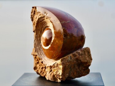 "Marbre rouge griott…" başlıklı Heykel Franck Collin tarafından, Orijinal sanat, Taş
