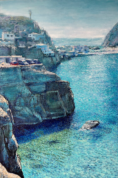 Pittura intitolato "Brise marine" da Vladimir Sumarokov, Opera d'arte originale, Olio