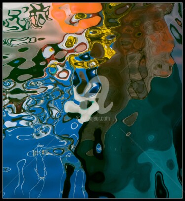 Fotografia intitolato "Reflets dans le por…" da Frederic Hodiesne, Opera d'arte originale, Fotografia non manipolata