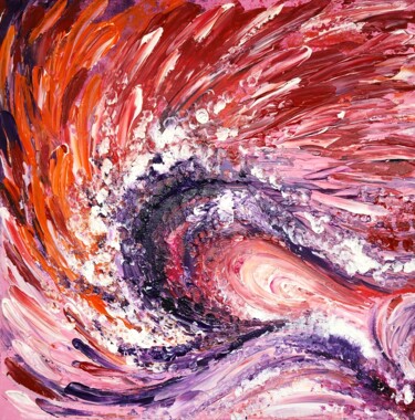 绘画 标题为“Orgasm Energy Pictu…” 由Oksana Gorbatova, 原创艺术品, 丙烯 安装在木质担架架上