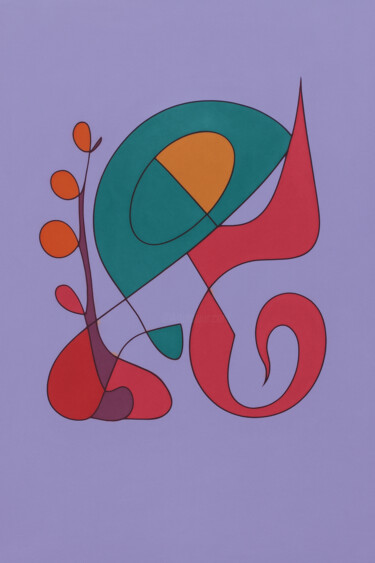 Élan Silencieux 数字艺术 标题为“Élan Silencieux” 由Yahya Ahssaini, 原创艺术品, 数字油画