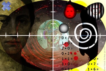 Digitale Kunst getiteld "de randzoeker" door Koen Vlerick, Origineel Kunstwerk, 2D Digital Work