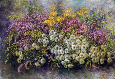 "Душистые подарки ле…" başlıklı Tablo Tatiana Shmakova tarafından, Orijinal sanat, Petrol Ahşap Sedye çerçevesi üzerine mont…