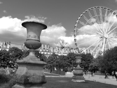 Fotografia intitolato "la grande roue" da Anne-Marie Bertin, Opera d'arte originale, Fotografia non manipolata