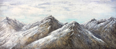 Painting titled "The Beginning of th…" by Kseniia Eliseeva, Original Artwork, Acrylic