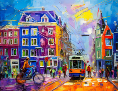 "Where the Tram Meet…" başlıklı Dijital Sanat Mathias (1975) tarafından, Orijinal sanat, Dijital Resim