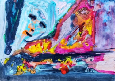 Painting titled "Fabulous footwear" by Milto Sideris, Original Artwork, Acrylic