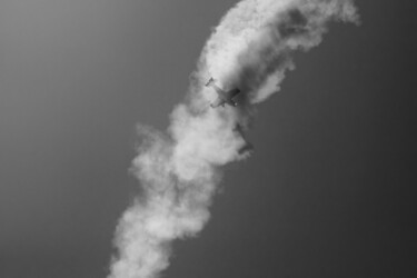 摄影 标题为“Shadows on the Smoke” 由Yusuke Miyasaki, 原创艺术品, 非操纵摄影