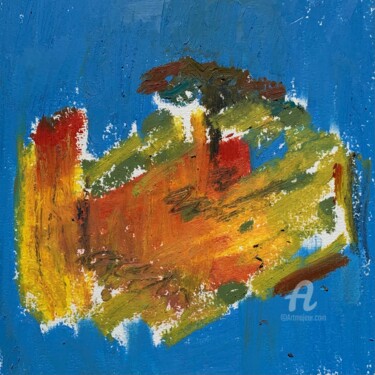 Le Midi en Automne 绘画 标题为“Le Midi en Automne” 由Sophie De La Vaissière, 原创艺术品, 粉笔
