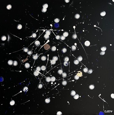 "LUNAK" başlıklı Tablo Cleomy. tarafından, Orijinal sanat, Akrilik Ahşap Sedye çerçevesi üzerine monte edilmiş