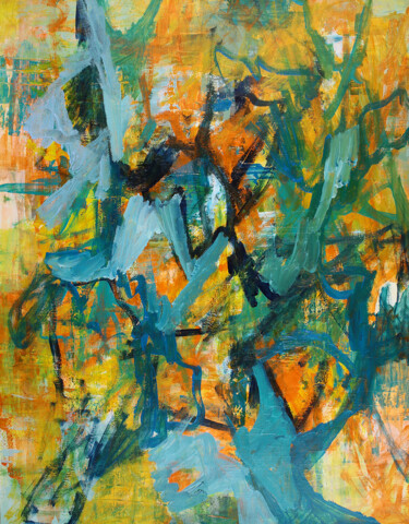 Life is short. Make it colorful. J1 - 248. 绘画 标题为“Life is short. Make…” 由Peter Kilb, 原创艺术品, 丙烯