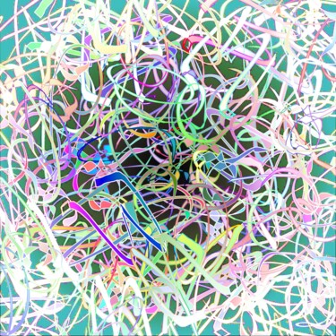 "Entanglement #1890" başlıklı Dijital Sanat Jeb Gaither tarafından, Orijinal sanat, 2D Dijital Çalışma