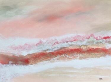 Schilderij getiteld "LEGERETE POETIQUE" door Valerie Helm, Origineel Kunstwerk, Olie Gemonteerd op Frame voor houten brancard