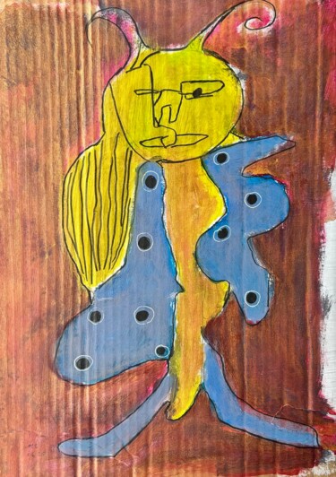 Metaphora Malerei mit dem Titel "Metaphora" von Michel Teulé, Original-Kunstwerk, Acryl