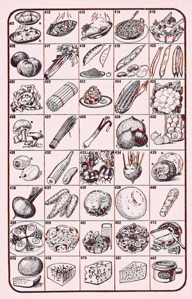 Arte digitale intitolato "Food Items III" da Christian Envall, Opera d'arte originale, Lavoro digitale 2D