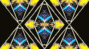 Fotografia intitolato "Diamonds in Yellow,…" da Ken Lerner, Opera d'arte originale, Fotografia digitale
