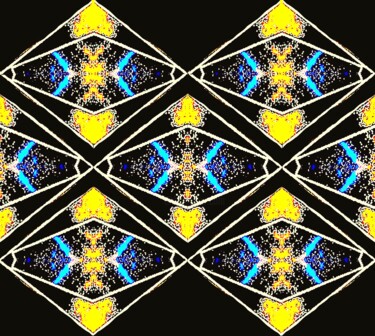 Fotografie getiteld "Diamonds in Yellow,…" door Ken Lerner, Origineel Kunstwerk, Digitale fotografie