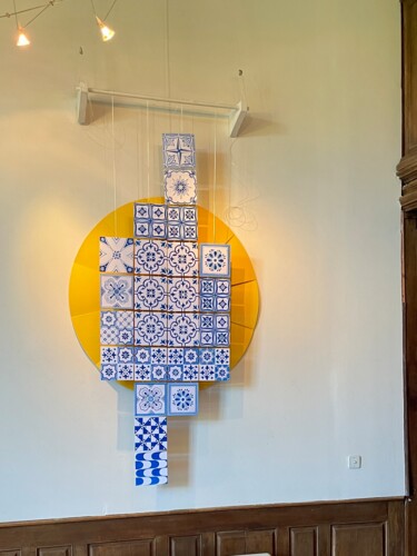 "Lisboa" başlıklı Tablo Nathalie Genneson (NATH) tarafından, Orijinal sanat, Mürekkep