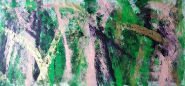 "Abstract nature" başlıklı Tablo Myriam Carbonnier tarafından, Orijinal sanat, Akrilik