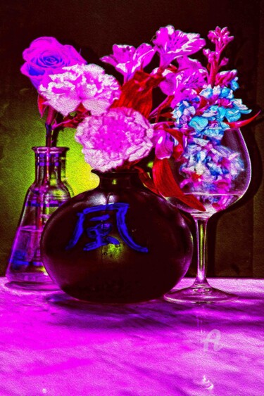 Φωτογραφία με τίτλο "Flowers 1" από Charles Talkoff, Αυθεντικά έργα τέχνης, Ψηφιακή φωτογραφία