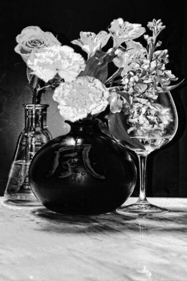 Fotografia intitolato "Flowers 2" da Charles Talkoff, Opera d'arte originale, Fotografia digitale