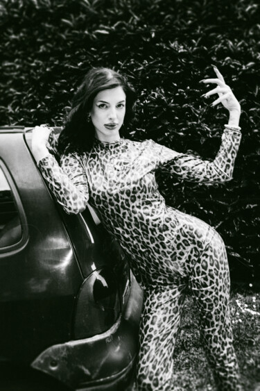 Fotografie getiteld "Leopard I" door Moreno Matković, Origineel Kunstwerk, Digitale fotografie