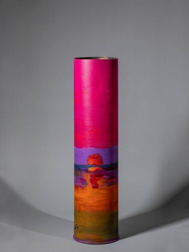 Escultura intitulada "Art Shell, painted…" por Anatoly Kryvolap, Obras de arte originais, Óleo