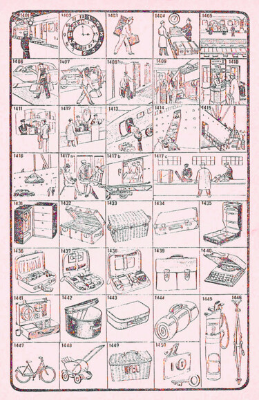 Arte digitale intitolato "Baggage" da Christian Envall, Opera d'arte originale, Lavoro digitale 2D