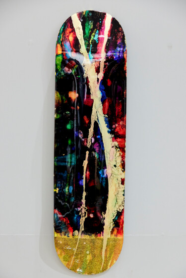 "Colour Skateboard I…" başlıklı Heykel Ghost Art tarafından, Orijinal sanat, Döküm