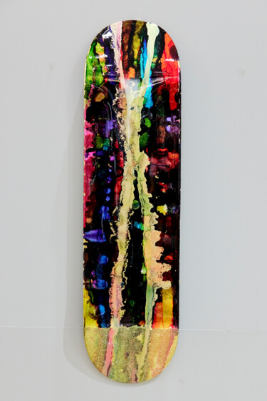 "Colour Skateboard" başlıklı Heykel Ghost Art tarafından, Orijinal sanat, Döküm