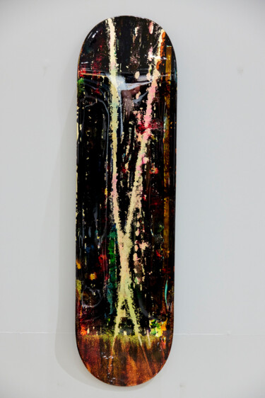 "Colour Skateboard II" başlıklı Heykel Ghost Art tarafından, Orijinal sanat, Döküm