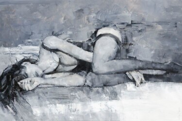 Pintura intitulada "dreams" por Gennadi Alekhnovich, Obras de arte originais, Óleo