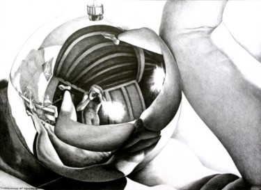 cosmogonie III Drawing titled "cosmogonie III" by Alain Bonnand, Original Artwork