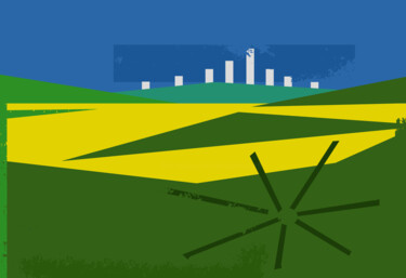 Landscape With Wheel