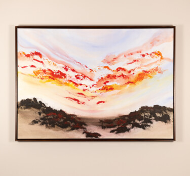 绘画 标题为“Awakening Embers” 由Kinga Makowka, 原创艺术品, 丙烯