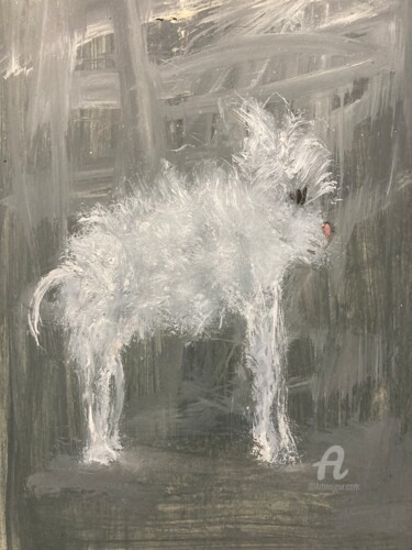 绘画 标题为“Kitten” 由Steve Phillips, 原创艺术品, 油