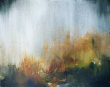 Pintura intitulada "Source 3" por Luc Andrieux, Obras de arte originais, Acrílico Montado em Armação em madeira
