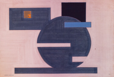 제목이 "constructo visual 21"인 미술작품 Ojolo - Abel García로, 원작, 기름