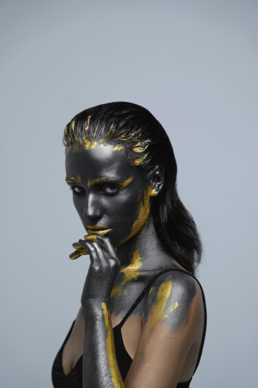 Fotografia intitolato "Black Souls" da Mikhail Telegin, Opera d'arte originale, Fotografia manipolata