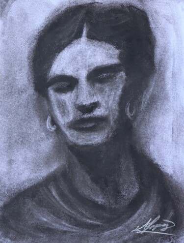 "Her" başlıklı Resim Alicia Lopez tarafından, Orijinal sanat, Karakalem